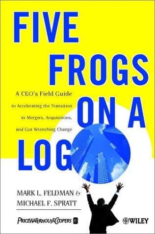 Tapa de Five Frogs on a Log