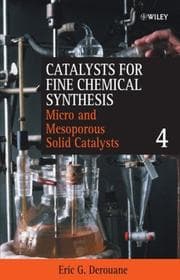 Tapa de Microporous and mesoporous solid catalysts