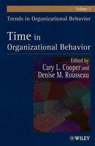 Tapa de Time in organizational behaviour