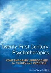 Tapa de Twenty-First Century Psychotherapies