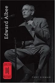 Tapa de Edward Albee (Michigan Modern Dramatists)