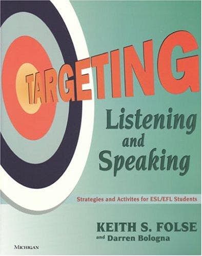 Tapa de Targeting listening and speaking