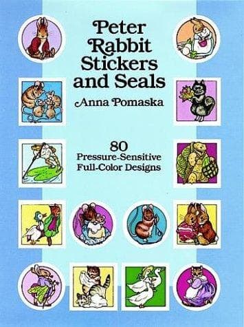 Tapa de Peter Rabbit Stickers and Seals