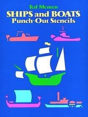 Tapa de Ships and Boats-Punch Out Stencils
