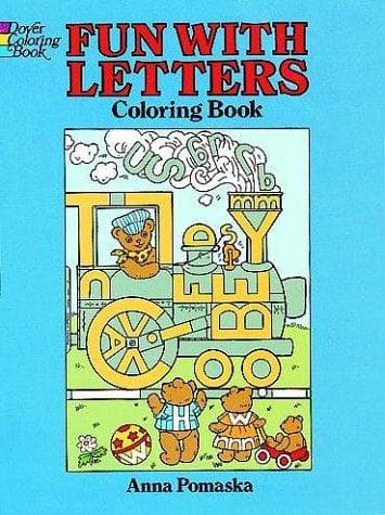 Tapa de Fun with Letters Coloring Book