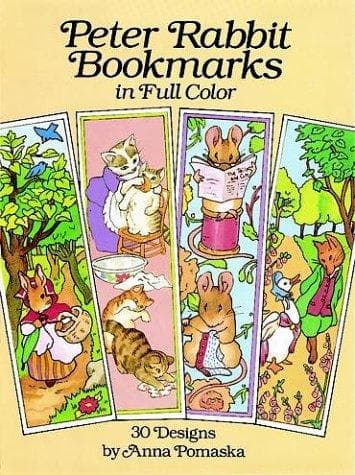 Tapa de Peter Rabbit Bookmarks in Full Color