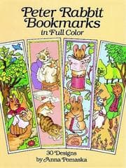 Tapa de Peter Rabbit Bookmarks in Full Color