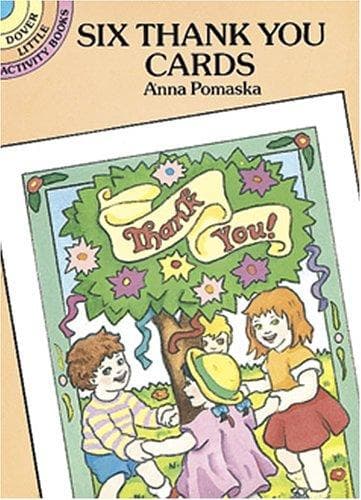 Tapa de Six Thank You Postcards