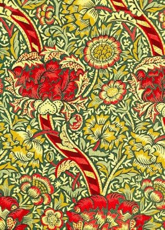 Tapa de William Morris Address Book