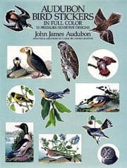 Tapa de Audubon Bird Stickers in Full Color