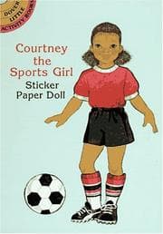 Tapa de Courtney the Sports Girl Sticker Paper Doll