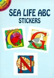 Tapa de Sea Life ABC Stickers
