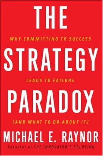 Tapa de The Strategy Paradox