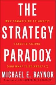 Tapa de The Strategy Paradox