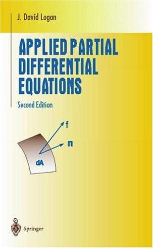 Tapa de Applied Partial Differential Equations (Undergraduate Texts in Mathematics)