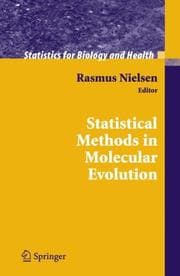 Tapa de Statistical methods in molecular evolution