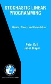 Tapa de Stochastic linear programming