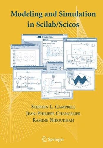 Tapa de Modeling and simulation in Scilab/Scicos
