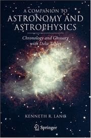 Tapa de A Companion to Astronomy and Astrophysics