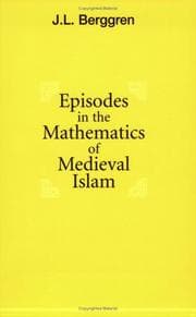 Tapa de Episodes in the mathematics of medieval Islam