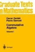 Tapa de Commutative algebra