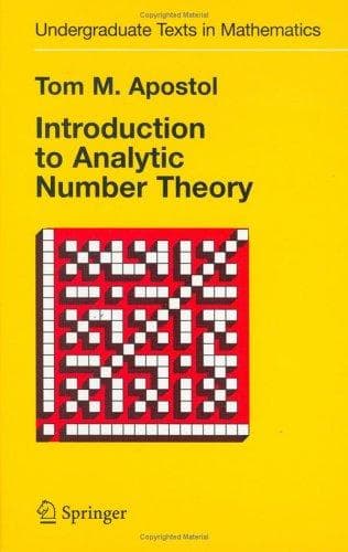 Tapa de Introduction to analytic number theory