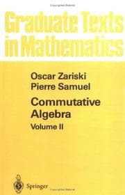 Tapa de Commutative Algebra