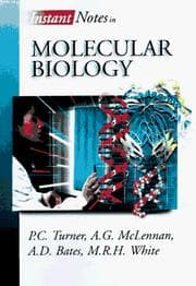 Tapa de Instant notes in molecular biology