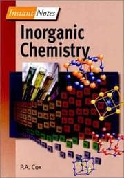 Tapa de Inorganic Chemistry (Instant Notes Series,)