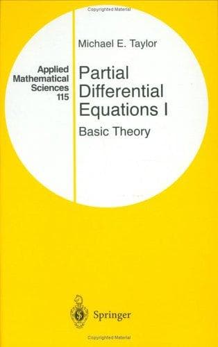 Tapa de Partial differential equations