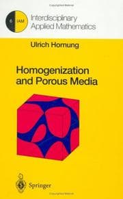 Tapa de Homogenization and porous media