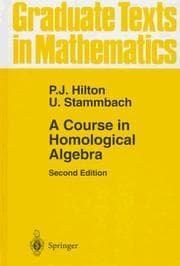 Tapa de A course in homological algebra