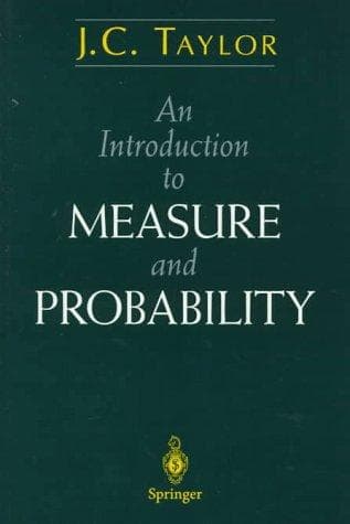 Tapa de An Introduction to Measure and Probability