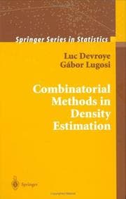 Tapa de Combinatorial methods in density estimation