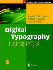Tapa de Digital typography using LaTeX