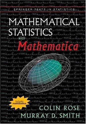 Tapa de Mathematical statistics with Mathematica