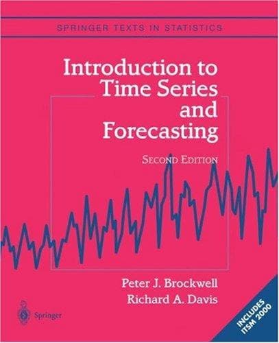 Tapa de Introduction to time series and forecasting