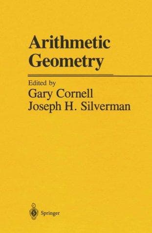 Tapa de Arithmetic geometry