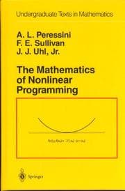 Tapa de The mathematics of nonlinear programming