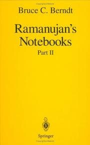 Tapa de Ramanujan's Notebooks
