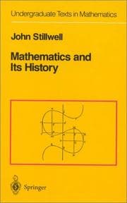 Tapa de Mathematics and its history