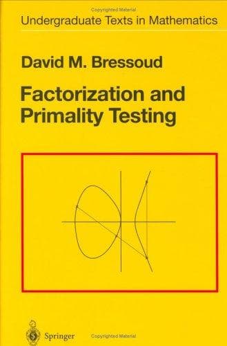 Tapa de Factorization and primality testing