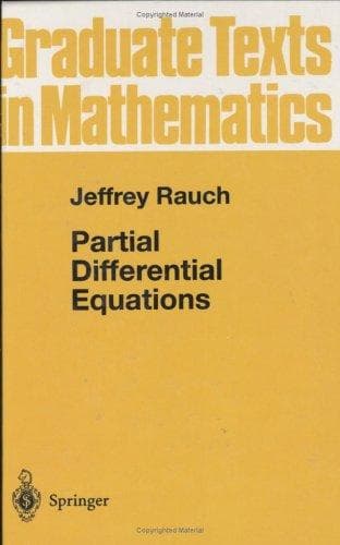 Tapa de Partial differential equations