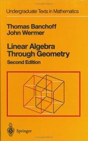 Tapa de Linear algebra through geometry