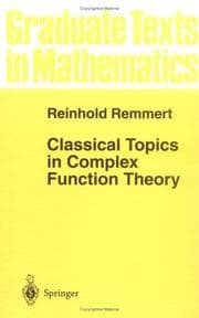 Tapa de Classical topics in complex function theory