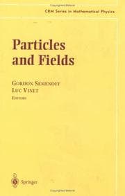 Tapa de Particles and fields