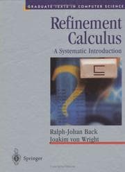Tapa de Refinement calculus