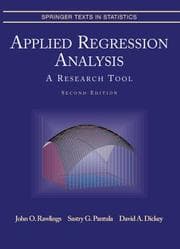 Tapa de Applied regression analysis