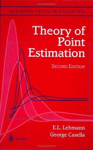 Tapa de Theory of point estimation.