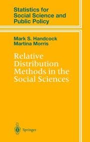 Tapa de Relative distribution methods in the social sciences